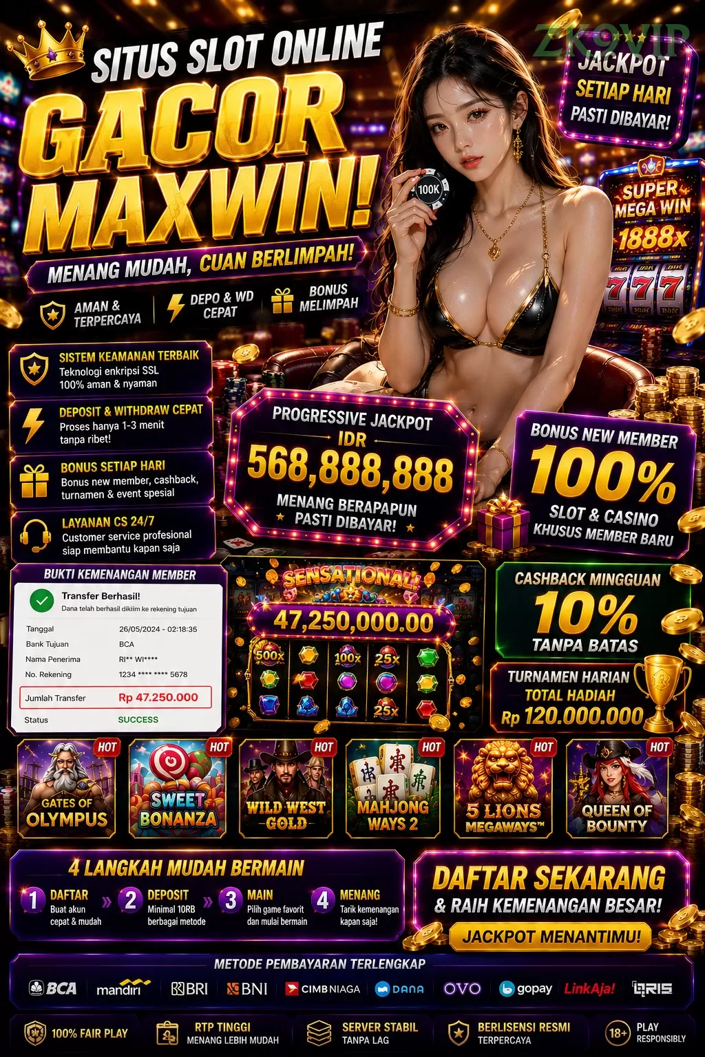 zk9vip Platform Game Terpercaya untuk Pemain Indonesia